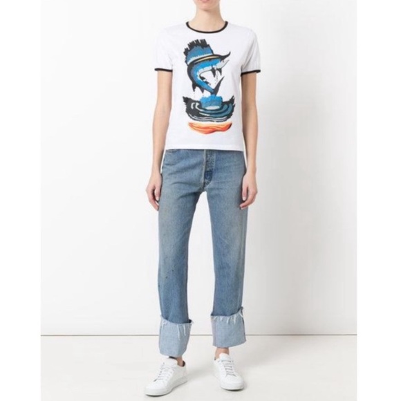 J. W. Anderson Marlin Graphic Short Sleeve Tee - Picture 4 of 12